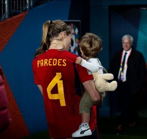 Fotografía del instagram de la jugadora de fútbol Irene Paredes. Link: https://www.instagram.com/p/CvepmufvNVw/?utm_source=ig_web_copy_link&igsh=MzRlODBiNWFlZA==