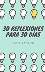 Libro de Gema Sancho: 30 reflexiones para 30 días