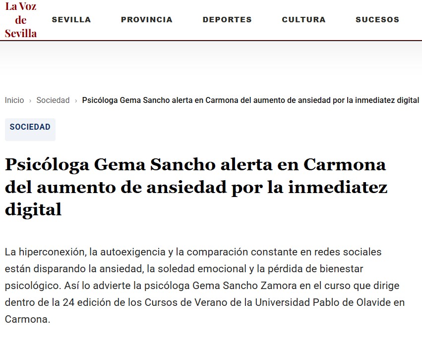 https://lavozdesevilla.es/psicologa-gema-sancho-alerta-carmona-ansiedad-inmediatez-digital/