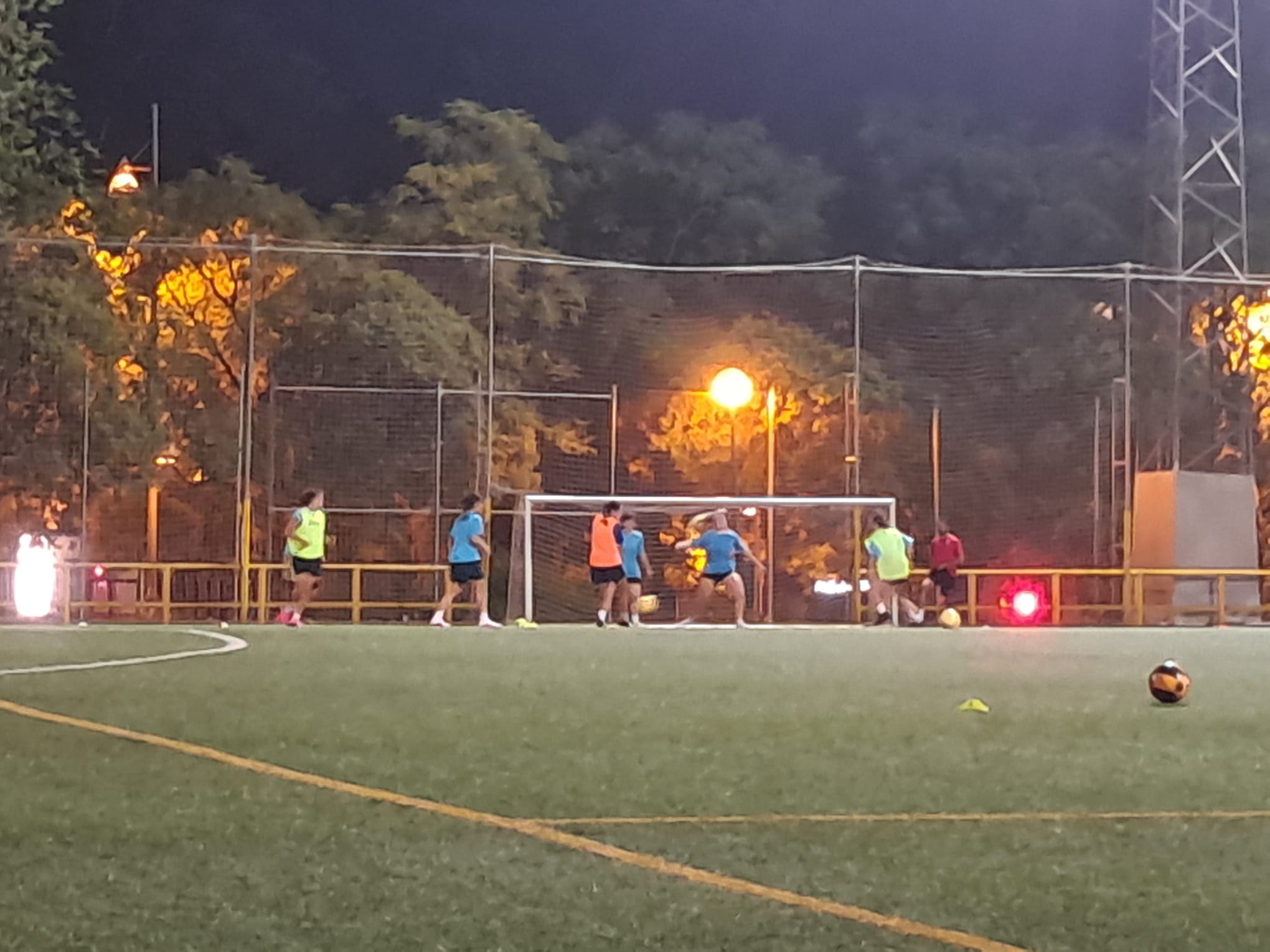 Jugadoras de equipo de fútbol